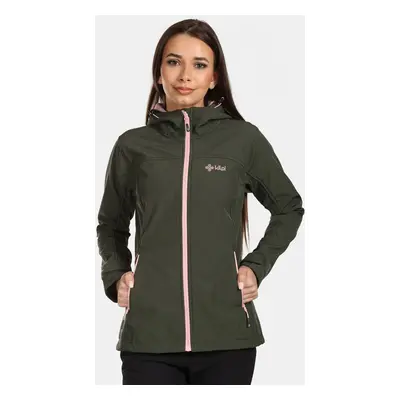 Women's softshell jacket Kilpi RAVIA-W Dark green