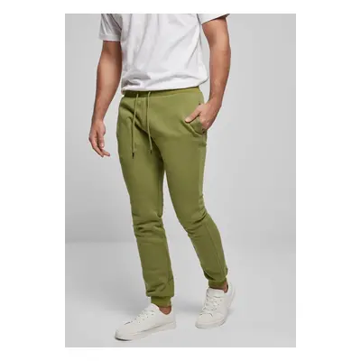 Organic basic sweatpants newolive