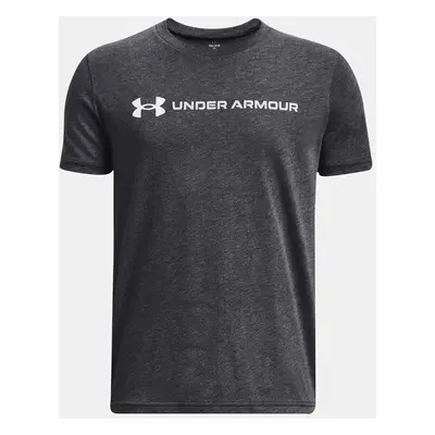 Boys' T-shirt Under Armour UA B LOGO WORDMARK SS