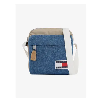 Tommy Hilfiger Beige-Blue Mens Crossbody Bag Tommy Jeans - Men