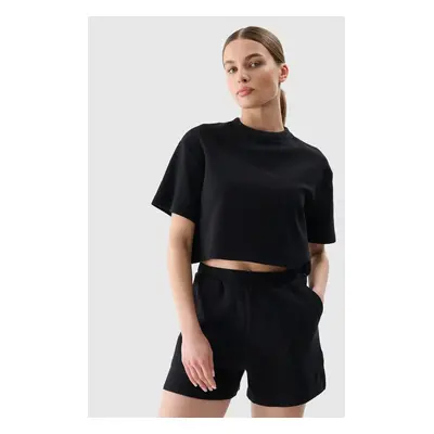 Women's cropped t-shirt 4F