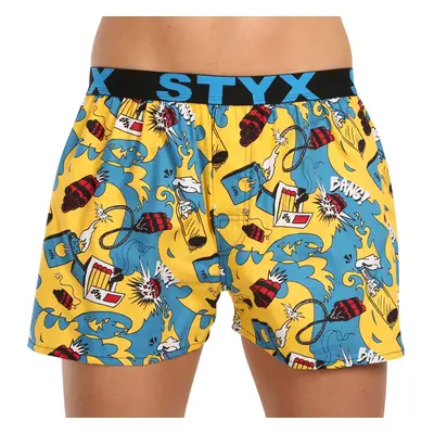 Men's Boxer Shorts Styx art sports rubber explosion