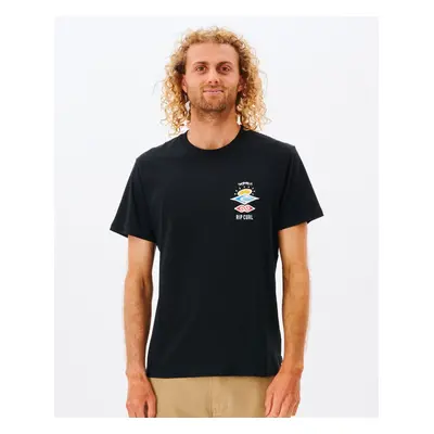 Rip Curl SEARCH ICON TEE Black T-shirt