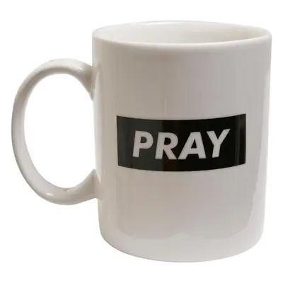 Pray the white cup