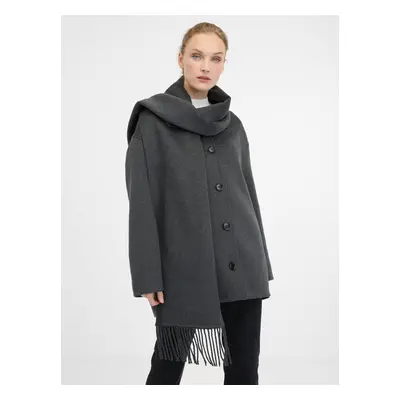 Dark grey women's coat ORSAY - Women's