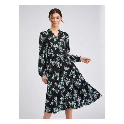 Orsay Black Women Floral Dress - Women