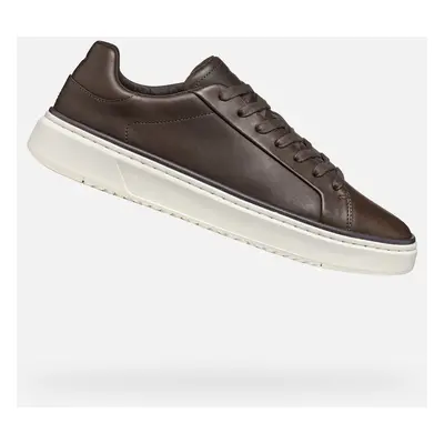 Brown men's sneakers Geox Zackerty - Men's