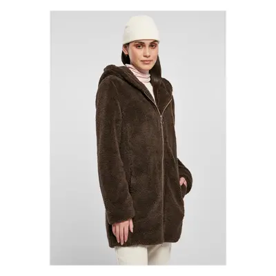 Women's Sherpa jacket brown