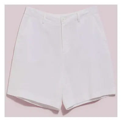 WOMEN'S SHORTS L-SH-4020 WHITE