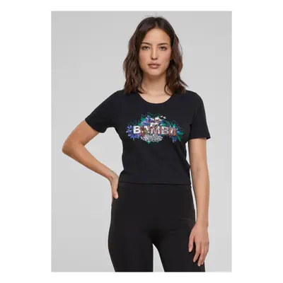 Women's T-shirt Disney Bambi Tee black