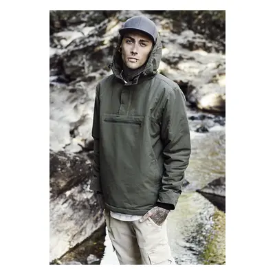 Padded Pull Over Olive Jacket