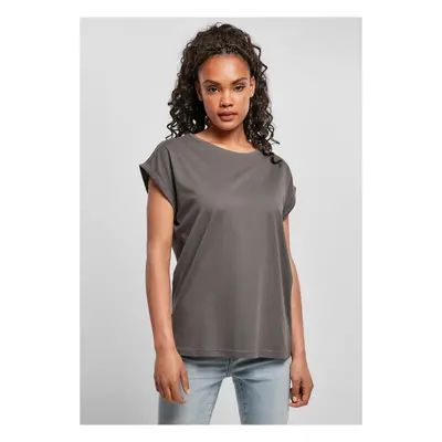 Women's T-shirt with extended shoulder darkshadow