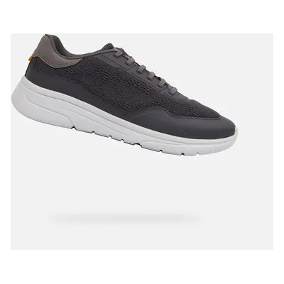 Dark grey men's sneakers Geox Klaiver - Men's