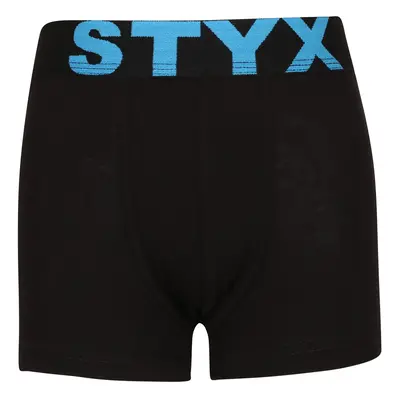 Children's boxers Styx sports rubber black