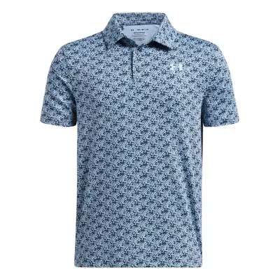 UA Playoff Printed Polo-BLU