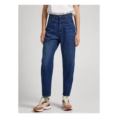 Blue Women Mom Jeans Jeans Rachel - Women