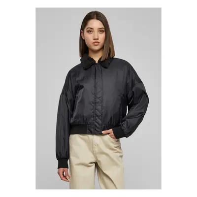 Women's Pilot Bomber Jacket Black/Black