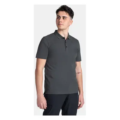 Men's cotton polo shirt Kilpi VILAR-M Black