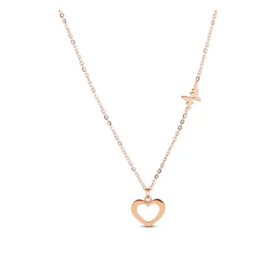 Glimmer Rose Gold Necklace