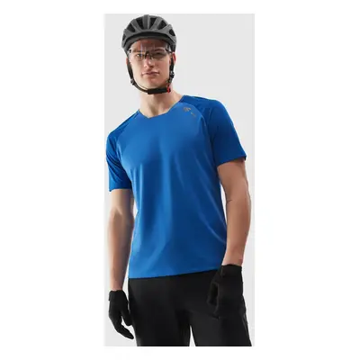 Men's Quick-Drying Cycling T-Shirt 4F - Cobalt