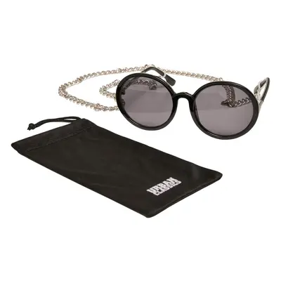 Cannes sunglasses with chain black