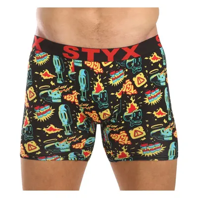 Men's boxers Styx long art sports rubber toohot