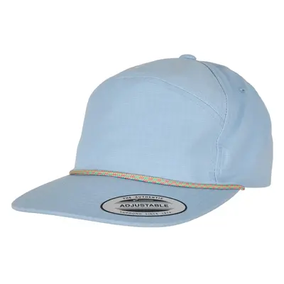 Color Braid Jockey Cap Light Blue