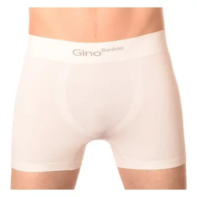 Men's boxers Gino seamless bamboo white