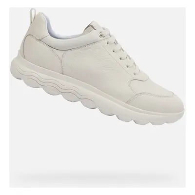 White men's sneakers Geox Spherica - Men's