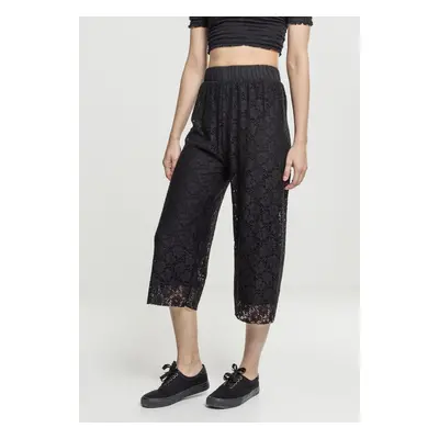 Women's lace Culotte black