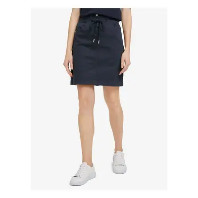 Dark blue denim skirt Tom Tailor - Women's