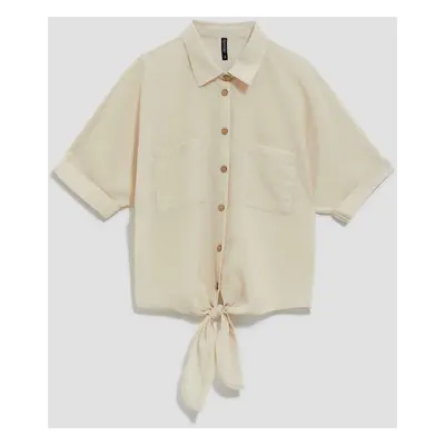 WOMEN'S SHIRT L-KO-4041 L.Beige