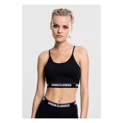 Women's sports bra black