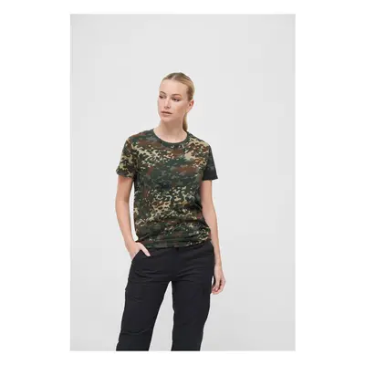 Women's T-shirt speckled/camouflage