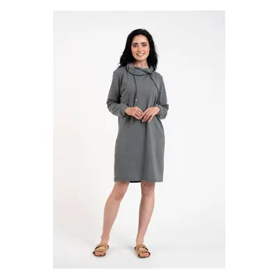 Women's long-sleeved tunic Malmo - medium melange