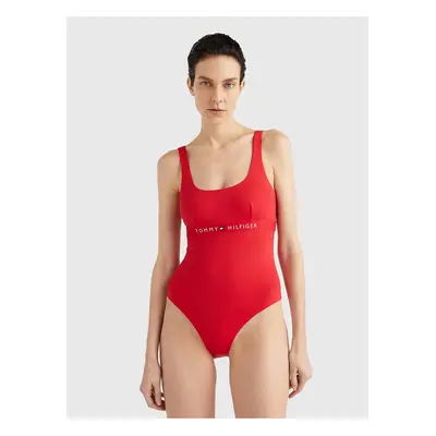 Tommy Hilfiger Underwear Red Women's One-Piece Swimsuit - Women's