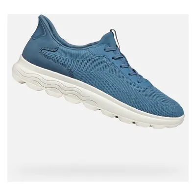 Light blue men's sneakers Geox Spherica Plus - Men's