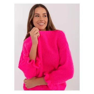 Sweater-MI-SW-2912.10X-fluo pink