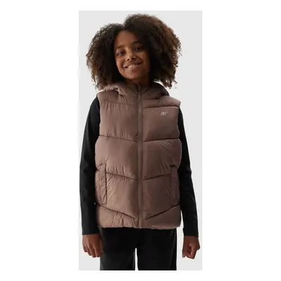 Girls' quilted vest