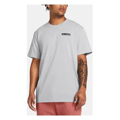 Under Armour T-Shirt UA HW ARMOUR LABEL SS-GRY - Men's