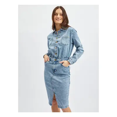 Orsay Light blue denim dress - Women