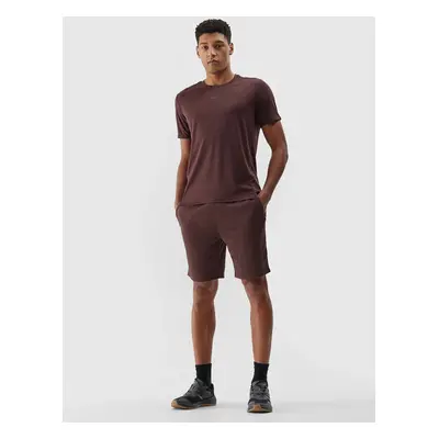 Men's 4F Quick-Drying Sports Shorts - Brown