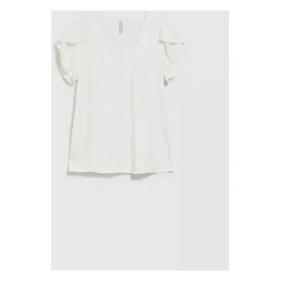 Women's blouse MOODO - ecru white