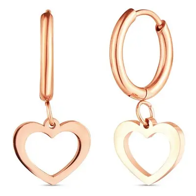 Glimmer Rose Gold Earrings