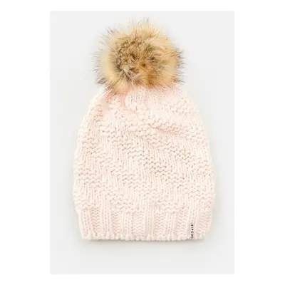 Winter hat Rip Curl PARADISE POM POM BEANIE Light Pink