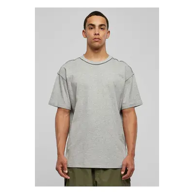 Oversized Inside Out T-Shirt Grey