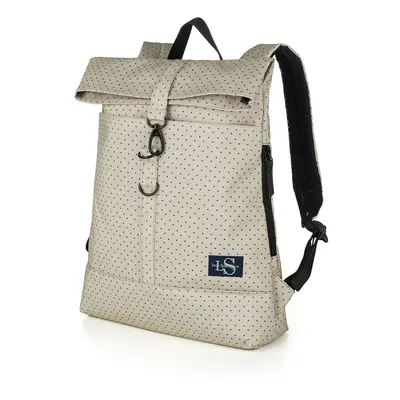 Women's city backpack LOAP ISLA Grey