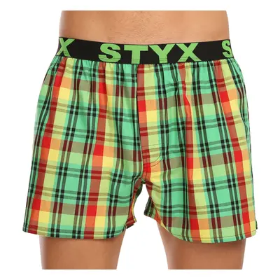 Men's briefs Styx sports rubber multicolored