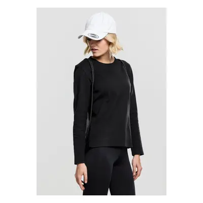 Women's Athletic Interlock Crewneck Black