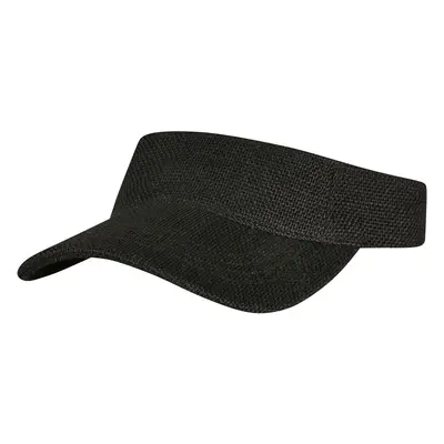 Bast Visor Cap Black